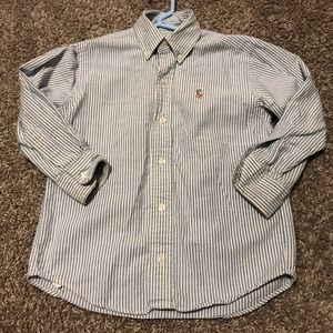 POLO Ralph Lauren boys striped button down size 4